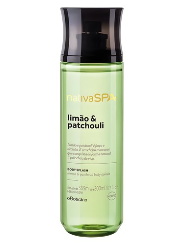 Frasco de Limão & Patchouli — O Boticário