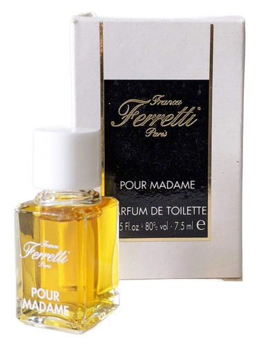 Frasco de Pour Madame, de Franca Ferretti