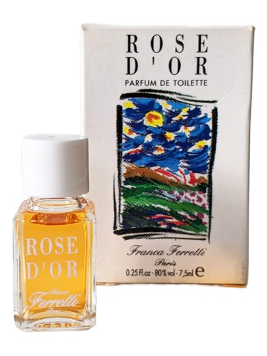 Frasco de Rose D'Or, de Franca Ferretti