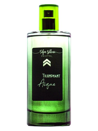 Frasco de Triumphant Acqua, de Sofia Belluci Profumi