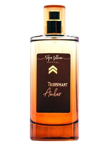 Frasco de Triumphant Amber, de Sofia Belluci Profumi