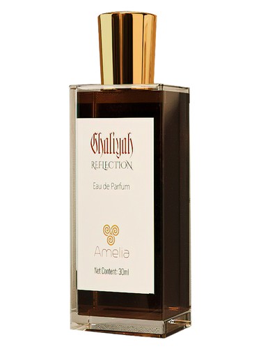 Frasco de Ghaliyah Reflection, de Amelia Perfumes