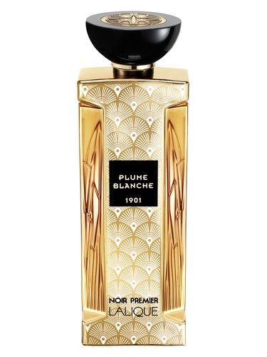 Frasco de Plume Blanche 1901, de Lalique