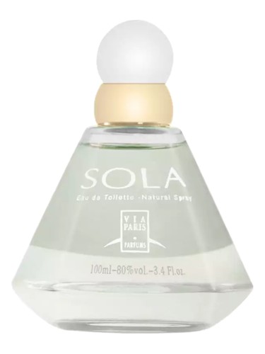 Frasco de Sola, de Via Paris Parfums