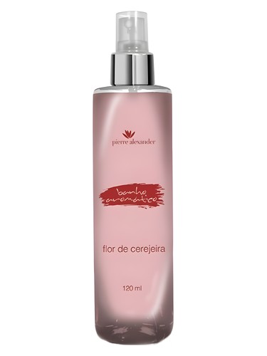 Frasco de Banho Aromático Flor de Cerejeira, de Pierre Alexander