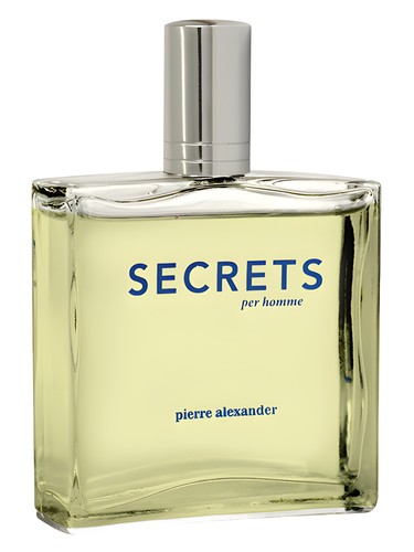 Frasco de Secrets Per Homme, de Pierre Alexander