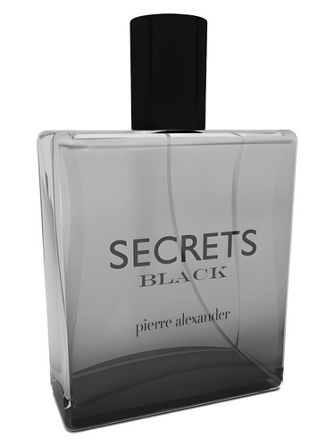 Frasco de Secrets Black, de Pierre Alexander