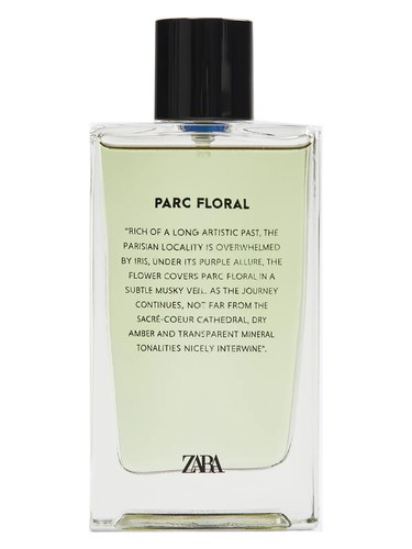 Frasco de Parc Floral, de Zara