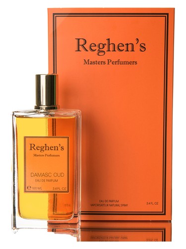 Frasco de Damasc Oud, de Reghen's Masters Perfumers