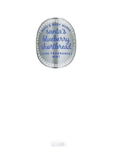 Frasco de Santa's Blueberry Shortbread, de Bath & Body Works