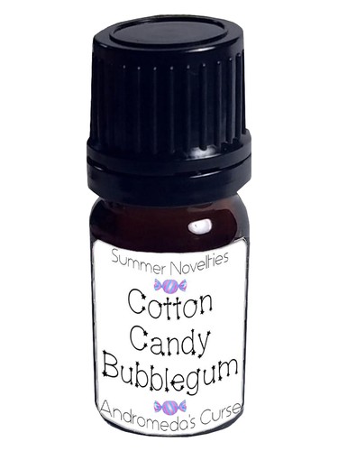 Frasco de Cotton Candy Bubble Gum, de Andromeda's Curse