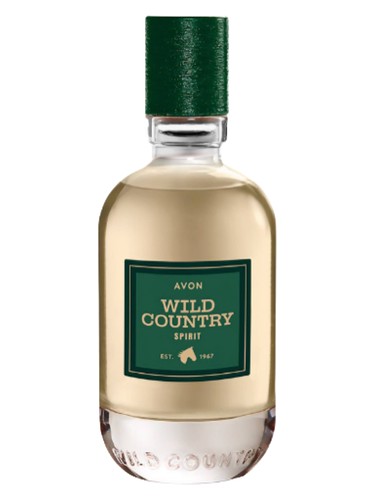Frasco de Wild Country Spirit, de Avon