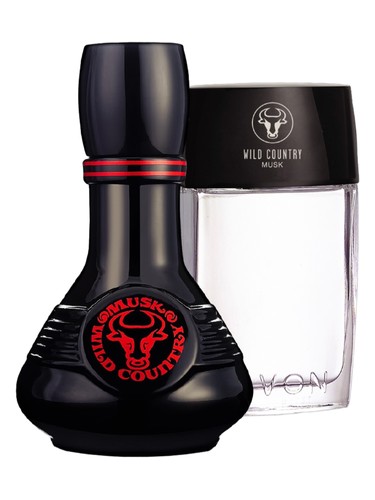 Frasco de Wild Country Musk, de Avon