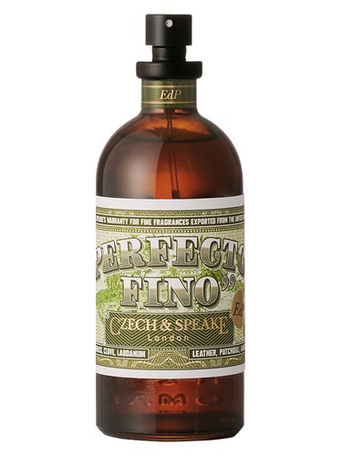 Frasco de Perfecto Fino Cologne, de Czech & Speake