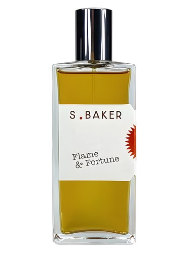 Frasco de Flame & Fortune — Sarah Baker Perfumes