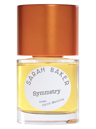Frasco de Symmetry — Sarah Baker Perfumes