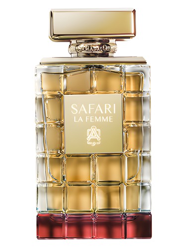 Frasco de Safari La Femme, de Abdul Samad Al Qurashi