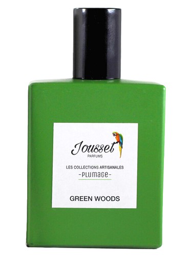 Frasco de Green Woods, de Jousset Parfums