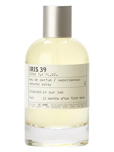 Frasco de Iris 39, de Le Labo