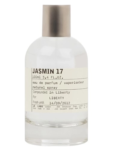 Frasco de Jasmin 17, de Le Labo