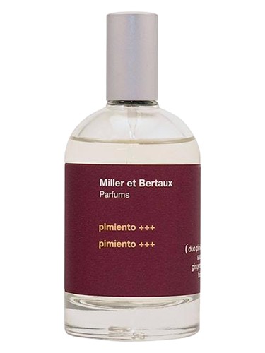 Frasco de Pimiento +++, de Miller et Bertaux
