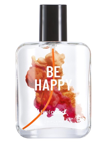 Frasco de Be Happy Feel Good, de Oriflame