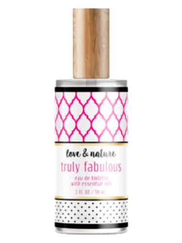 Frasco de Truly Fabulous, de Love & Nature