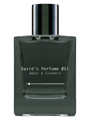 Frasco de David's Perfume #01 Amber & Cashmere, de David’s Perfume by David Dobrik