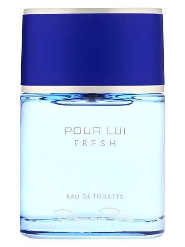 Frasco de Pour Lui Fresh, de Oscar de la Renta