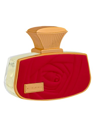 Frasco de Belle Rouge, de Al Haramain Perfumes