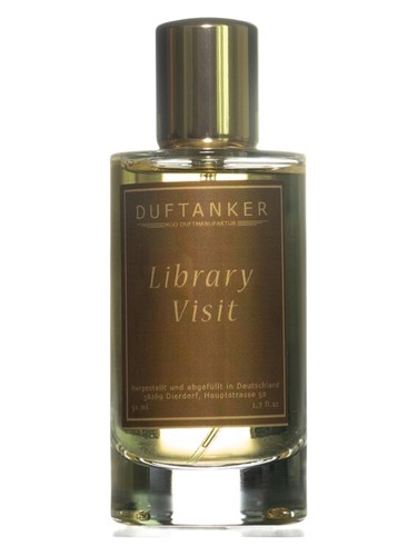 Frasco de Library Visit, de MGO Duftanker