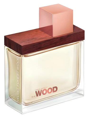 Frasco de She Wood Velvet Forest Wood — DSQUARED2