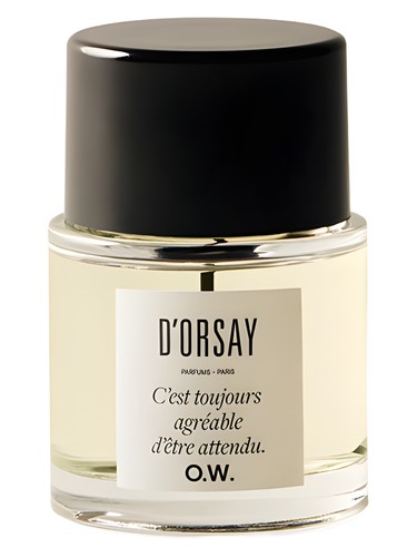 Frasco de C’est Toujours Agréable d’Être Attendu O.W., de D’ORSAY
