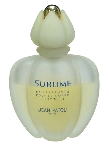 Frasco de Sublime Eau Parfumée pour le Corps, de Jean Patou