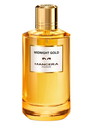 Frasco de Midnight Gold, de Mancera