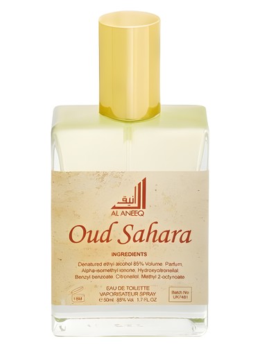 Frasco de Oud Sahara, de Al Aneeq