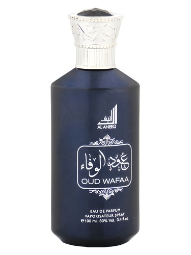 Frasco de Oud Wafaa Eau de Parfum, de Al Aneeq