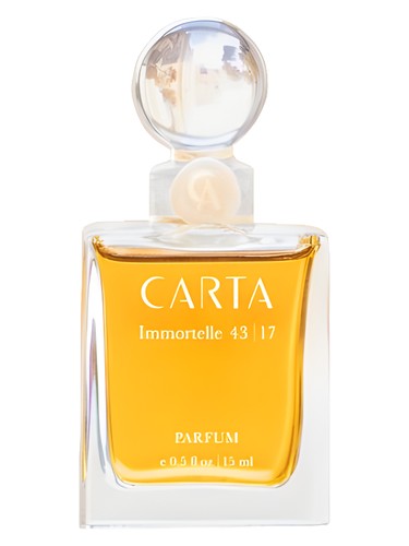 Frasco de Immortelle 43 | 17, de Carta