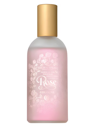 Frasco de Rose Cologne, de Czech & Speake