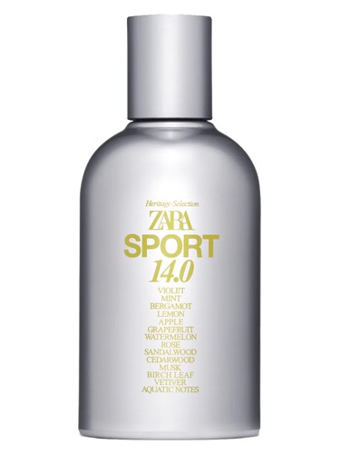 Frasco de Sport 14.0, de Zara