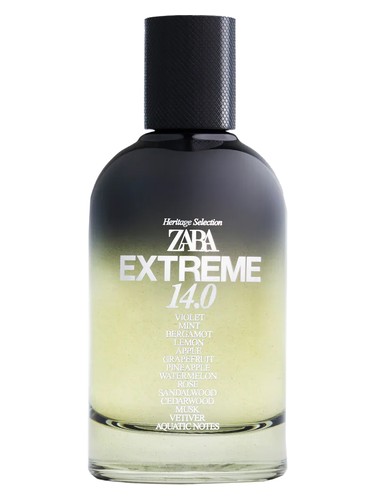 Frasco de Extreme 14.0, de Zara