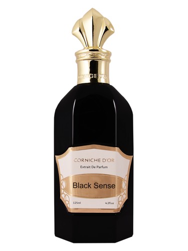 Frasco de Black Sense, de Corniche D'Or