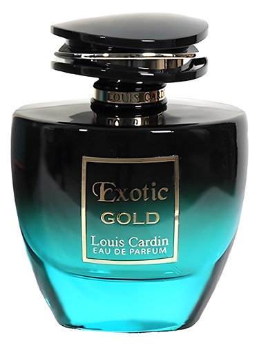 Frasco de Exotic Gold, de Louis Cardin