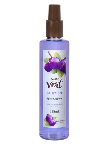 Frasco de Vert Mirtilo, de PanVel