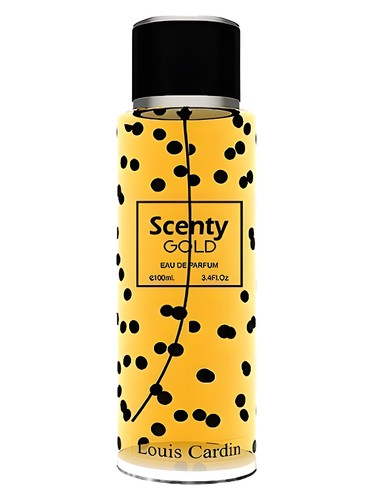 Frasco de Scenty Gold, de Louis Cardin