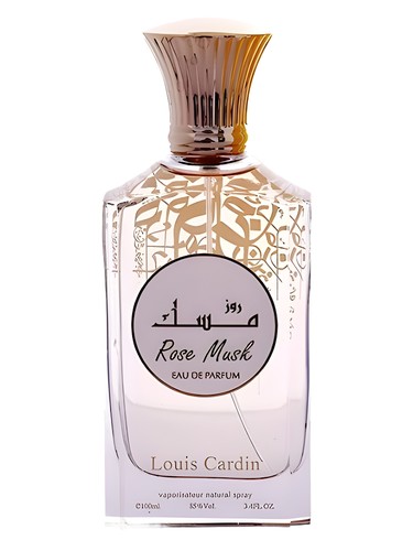 Frasco de Rose Musk, de Louis Cardin
