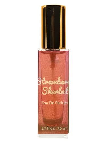 Frasco de Strawberry Sherbet, de Ganache Parfums