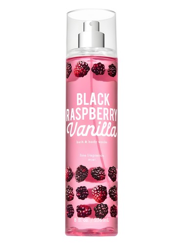 Frasco de Black Raspberry Vanilla — Bath & Body Works