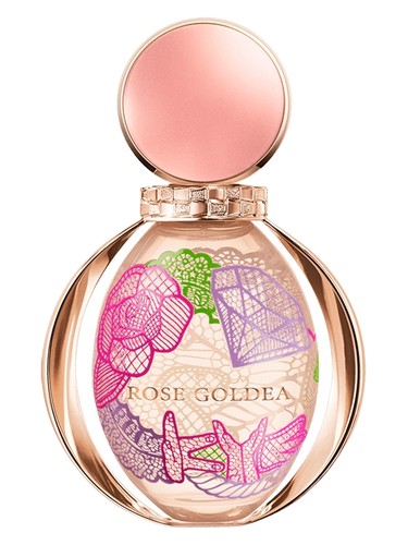 Frasco de Rose Goldea Kathleen Kye Edition, de Bvlgari