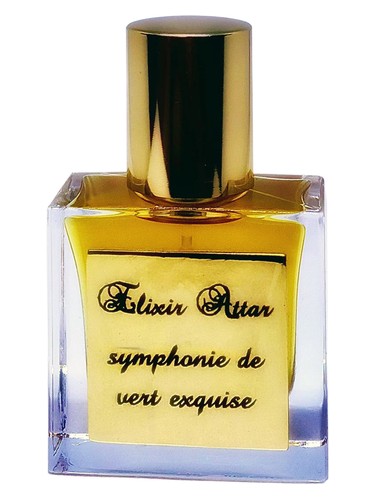 Frasco de Symphonie De Vert Exquise, de Elixir Attar